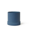Tree Stripes Textured Base Pot - Arctic in Blue (Large) Deals499