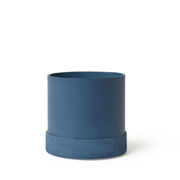 Tree Stripes Textured Base Pot - Arctic in Blue (Large) Deals499