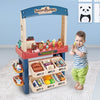 Kids Supermarket Ice Cream Cart Shop Dessert Food Pretend Role Play Set Toy Gift Red Deals499
