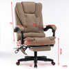 8 Point Massage Chair Executive Office Computer Seat Footrest Recliner Pu Leather Pink Deals499