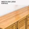 Bamboo Bench Seat Shoe Rack Shoe Bench Storage Bench 99cm Deals499