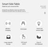 Smart Bedside Tables Side 3 Drawers Wireless Charging USB Left Hand Nightstand LED Light AU Black Deals499