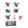 Disassemble Blocks Jurassic Dinosaurs Building Blocks Toys Battery Drill Tyrannosaurus Rex Wyvern Velociraptor Stegosaurus 3 Deals499