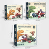 Disassemble Blocks Jurassic Dinosaurs Building Blocks Toys Battery Drill Tyrannosaurus Rex Wyvern Velociraptor Stegosaurus 3 Deals499