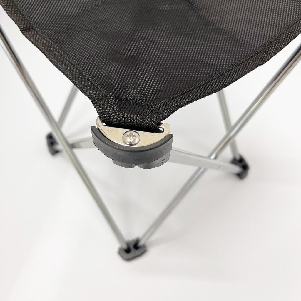 Mini Portable Outdoor Folding Stool Camping Fishing Picnic Chair Seat 80kg Black Deals499