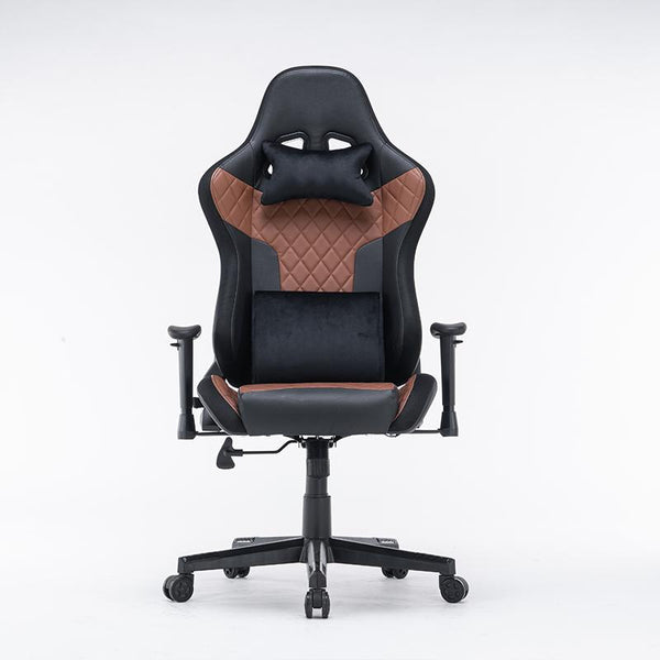 7 RGB Lights Bluetooth Speaker Gaming Chair Ergonomic Racing chair 165° Reclining Gaming Seat 4D Armrest Footrest Black Red Deals499