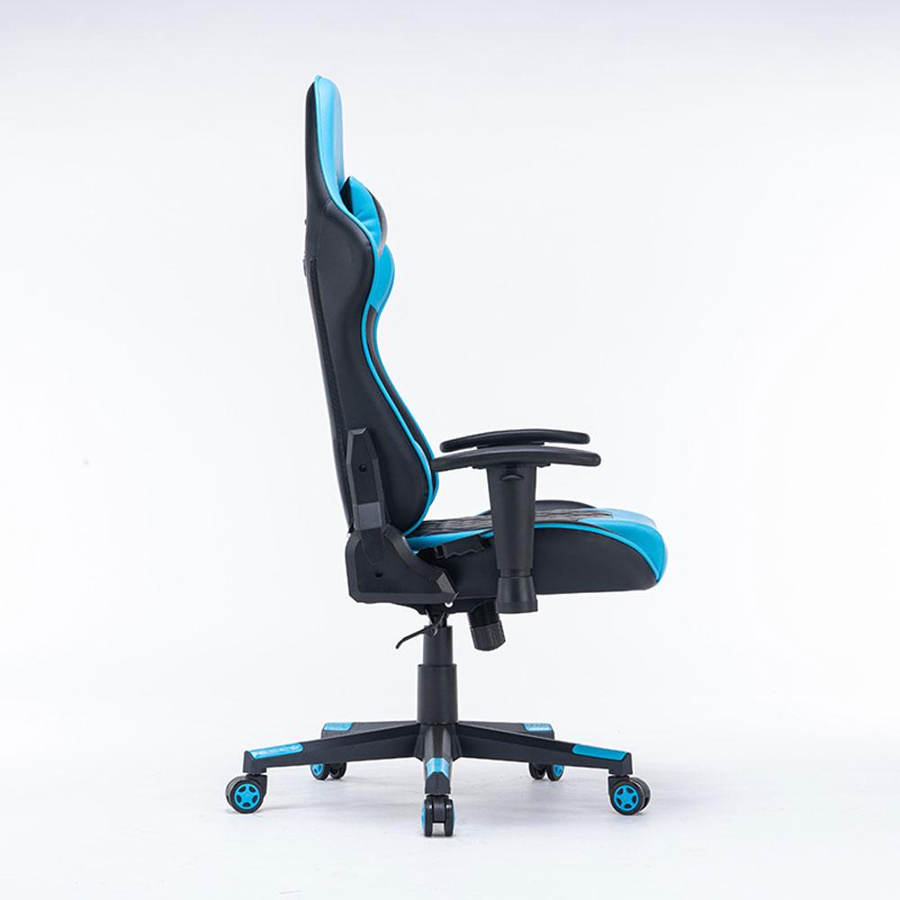 Gaming Chair Ergonomic Racing chair 165° Reclining Gaming Seat 3D Armrest Footrest Black Deals499