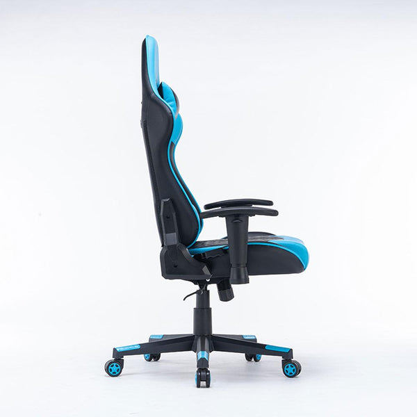 Gaming Chair Ergonomic Racing chair 165° Reclining Gaming Seat 3D Armrest Footrest Black Deals499
