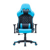 Gaming Chair Ergonomic Racing chair 165° Reclining Gaming Seat 3D Armrest Footrest Pink White Deals499