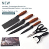6 pieces Kitchen Knife Set Everich Chef Knives Stainless Steel Nonstick Scissor Deals499