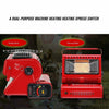 Portable Butane Gas Heater Camping Camp Tent Outdoor Hiking Camper Survival AU Black Deals499