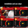 Portable Butane Gas Heater Camping Camp Tent Outdoor Hiking Camper Survival Black AU Deals499