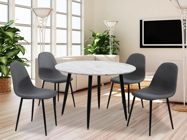 Round MDF Marbling Dining Table Deals499