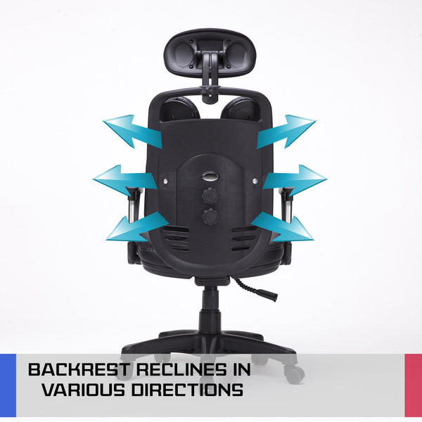 Korean Black Office Chair Ergonomic SUPERB Deals499