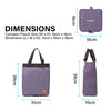 KOELE Purple Shopper Bag Tote Bag Foldable Travel Laptop Grocery KO-SHOULDER Deals499