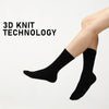 Rexy 5 Pack Medium Black 3D Seamless Crew Socks Slim Breathable from Deals499 at Deals499