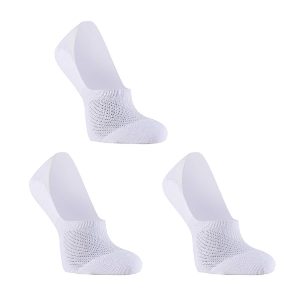 Rexy 3 Pack Medium White Cushion No Show Ankle Socks Non-Slip Breathable from Deals499 at Deals499