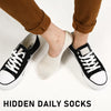 Rexy 5 Pack Medium Multi Colour Daily No Show Ankle Socks Non-Slip Breathable from Deals499 at Deals499