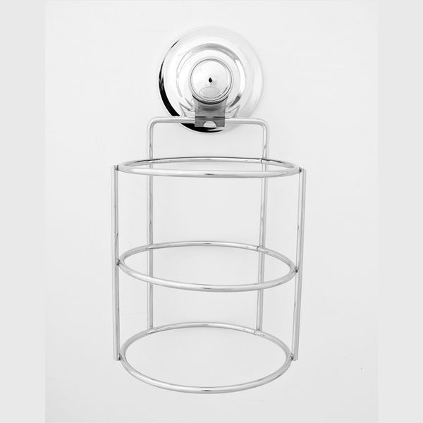 PowerLoc Hair Dryer Holder Removable Suction - Stainless Steel Deals499
