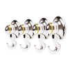 KiahLoc 4PC Chrome 56mm Suction Hook Removable Deals499