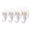 KiahLoc 4PC White 72mm Suction Hook Removable Deals499