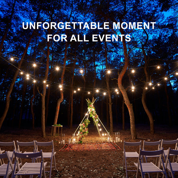 Sansai 10 Bulbs 14M Festoon String Lights LED Waterproof Outdoor Christmas Party Deals499
