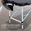 Forever Beauty Black Portable Beauty Massage Table Bed Therapy Waxing 3 Fold 75cm Aluminium Deals499