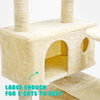 Paw Mate 130cm Beige Cat Tree Soho Multi Level Scratcher Deals499