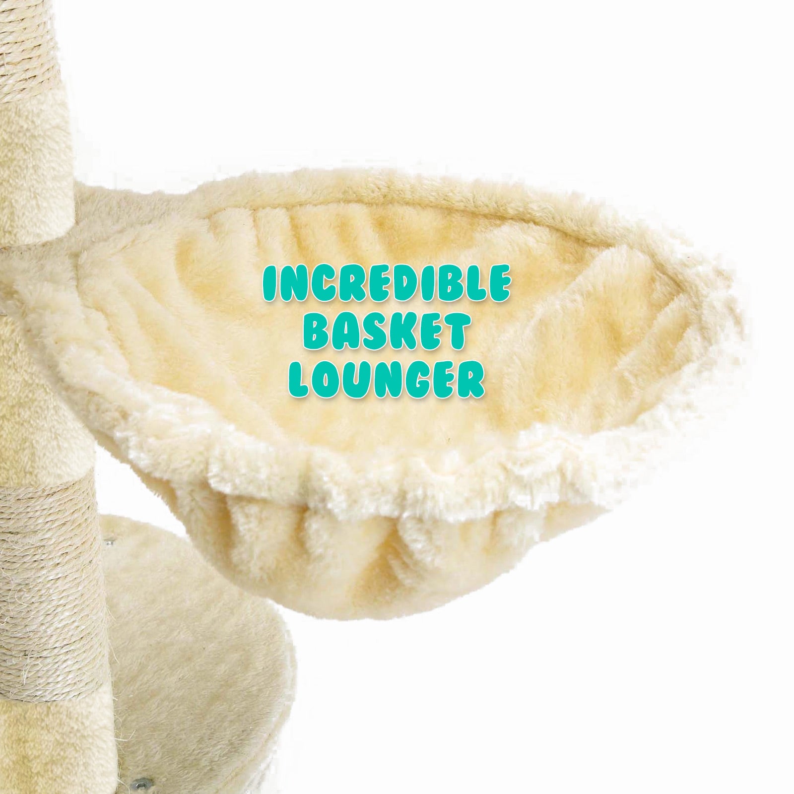 Paw Mate 262cm Beige Cat Tree Paradise Multi Level Scratcher Deals499