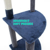 Paw Mate 96cm Blue Cat Tree Luna Multi Level Scratcher Deals499