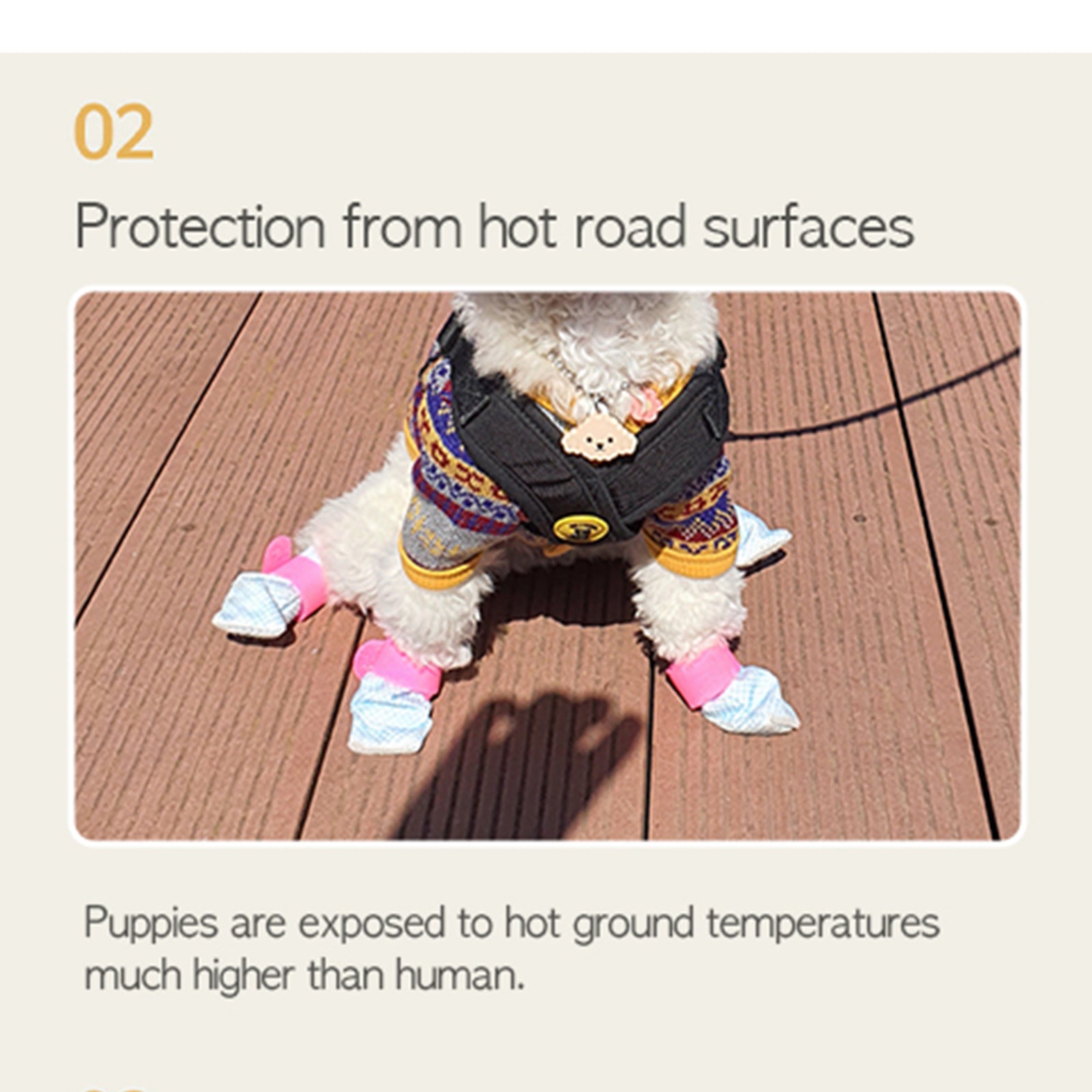 Daeng Daeng Shoes 28pc L Yellow Dog Shoes Waterproof Disposable Boots Anti-Slip Socks Deals499