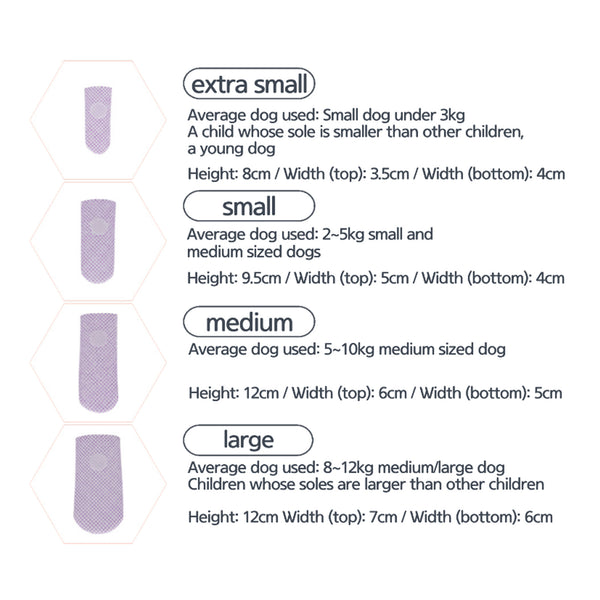 Daeng Daeng Shoes 28pc XS Pink Dog Shoes Waterproof Disposable Boots Anti-Slip Socks Deals499