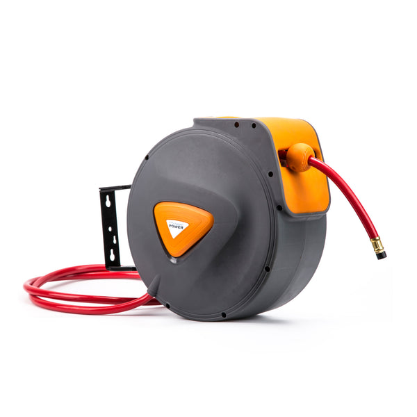 Dynamic Power Air Hose Retractable Reel Auto Rewind Heavy Duty Wall Mounted 10m Deals499