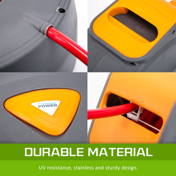 Dynamic Power Air Hose Retractable Reel Auto Rewind Heavy Duty Wall Mounted 10m Deals499