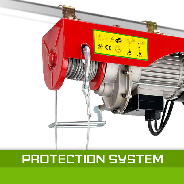 Dynamic Power Electric Hoist Remote Chain Lift 240V 1020w 250/500KG Deals499