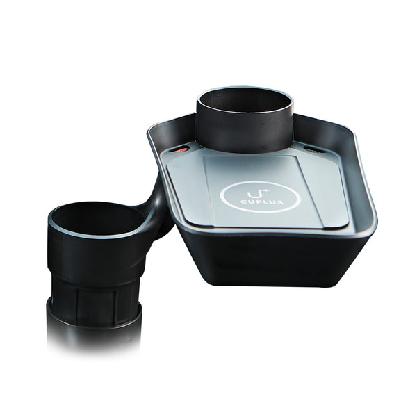 Kustom 10W Car Cup Holder Extension Fast Wireless Charger Tray Deals499