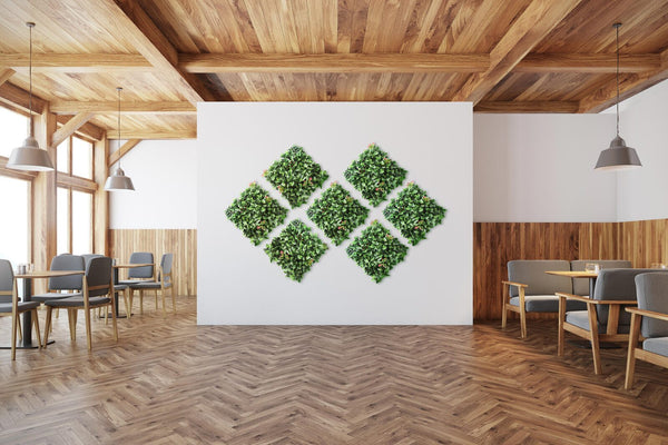 12 x Artificial Plant Wall Grass Panels Vertical Garden Tile Fence 50X50CM Deals499