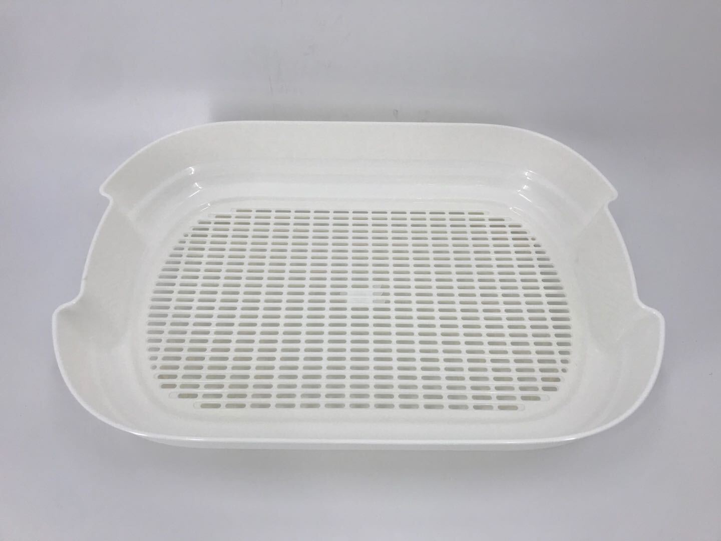 Portable Hooded Cat Toilet Litter Box Tray House with Handle and Scoop Blue Deals499