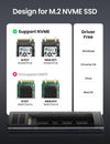 UGREEN 10902 M.2 PCIE NVMe SSD Enclosure Deals499