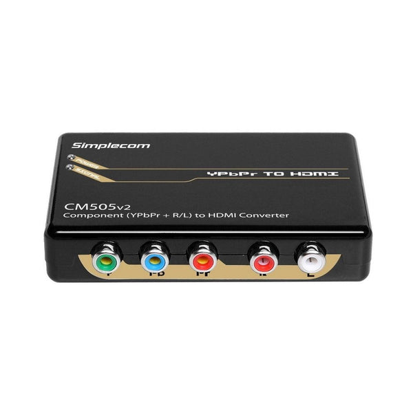 Simplecom CM505v2 Component (YPbPr + Stereo R/L) to HDMI Converter Full HD 1080p Deals499