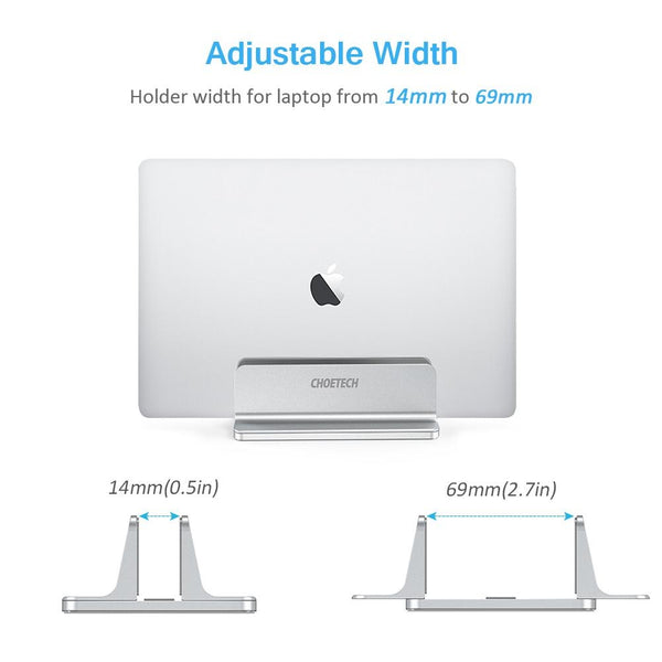 CHOETECH H038 Desktop Aluminum Stand With Adjustable Dock Size, Laptop Holder For All MacBook & tablet Deals499
