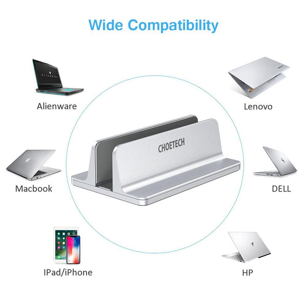 CHOETECH H038 Desktop Aluminum Stand With Adjustable Dock Size, Laptop Holder For All MacBook & tablet Deals499
