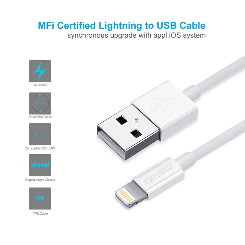 Choetech IP0027 iPhone 8-pin Cable 1.8m Deals499