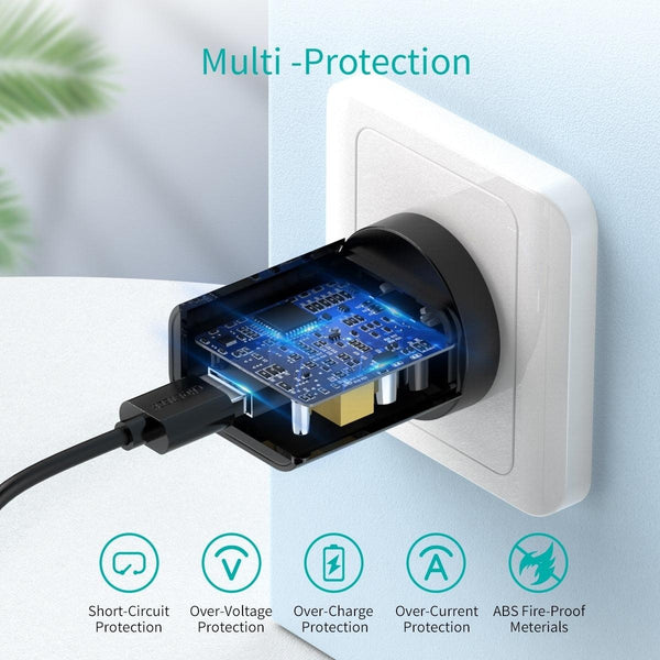 CHOETECH Q5003 18W QC Quick Charger (Black) Deals499