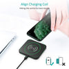 CHOETECH T511BW Qi Certified Fast Wireless Charging Pad Black And White 2 Pack Deals499