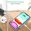 CHOETECH T511BW Qi Certified Fast Wireless Charging Pad Black And White 2 Pack Deals499