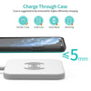 CHOETECH T511-S Qi Certified 10W/7.5W Fast Wireless Charger Pad (White) Deals499
