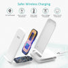 CHOETECH T555-F 15W Wireless Charger Stand with AC Charger (White) Deals499