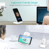 CHOETECH T555-F 15W Wireless Charger Stand with AC Charger (White) Deals499
