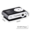 Mini Clip 16G MP3 Music Player With USB Cable & Earphone Black Deals499